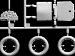 0132061J sprue DH.9a Ninak Post War (detail 2)